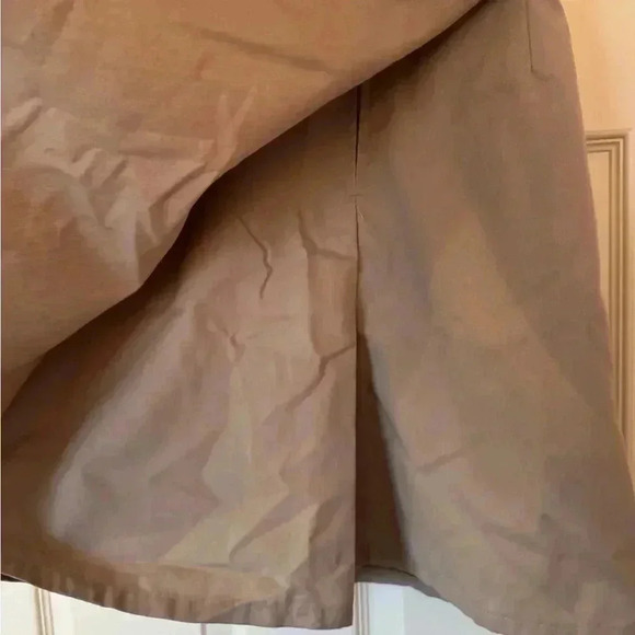 VINTAGE Classic khaki A-Line Skort - Picture 3 of 6